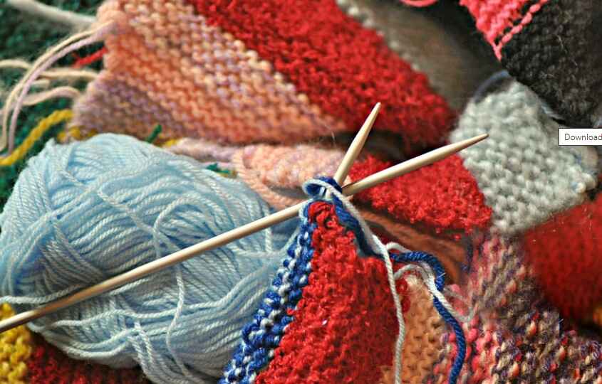 knitting for the community